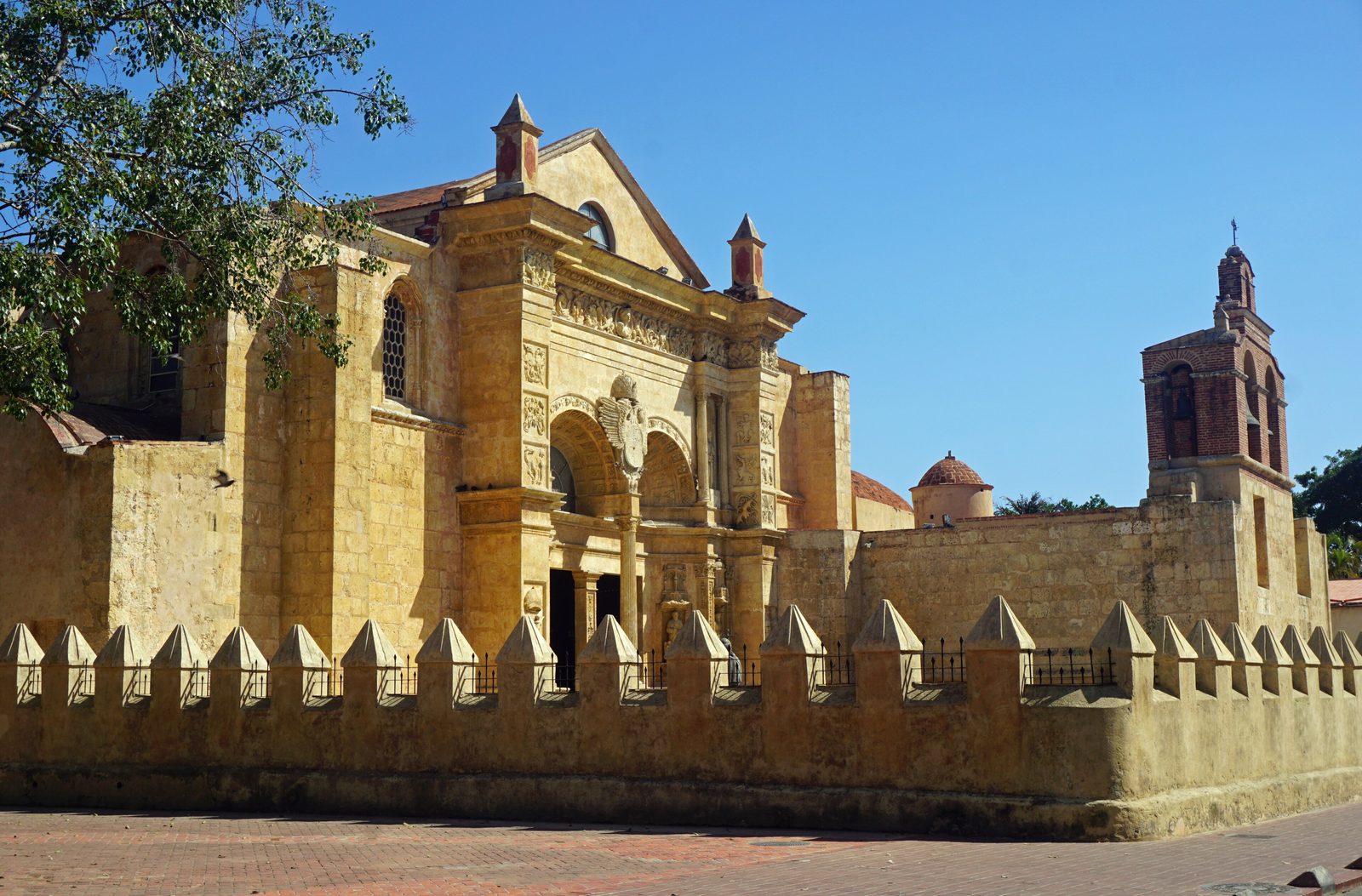 Santo Domingo, the Colonial City: the cathedral square